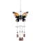 24" Purple & Bronze Butterfly Outdoor Garden Windchime